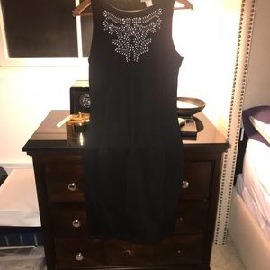 Body con black dress